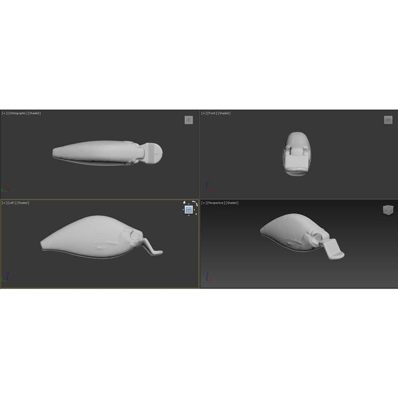 wLure 10 Blank Unpainted Crankbait Wide Wobble Slow Floating Fishing Lures with Free Eyes UPC503 - Image 4